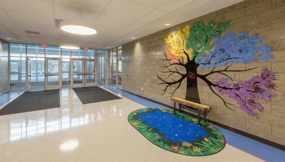 Project: Cedar Ridge Elementary School Entryway, Columbia Public Schools Architects