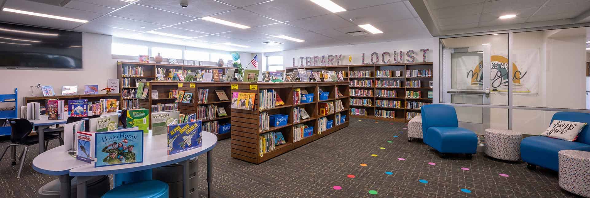 Locust Street Elementary Addition Library